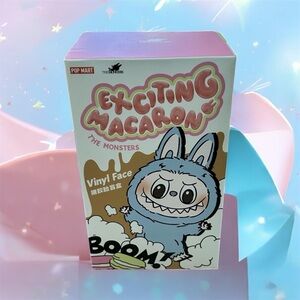 Exciting Macaron Labubu Vinyl Face Toy